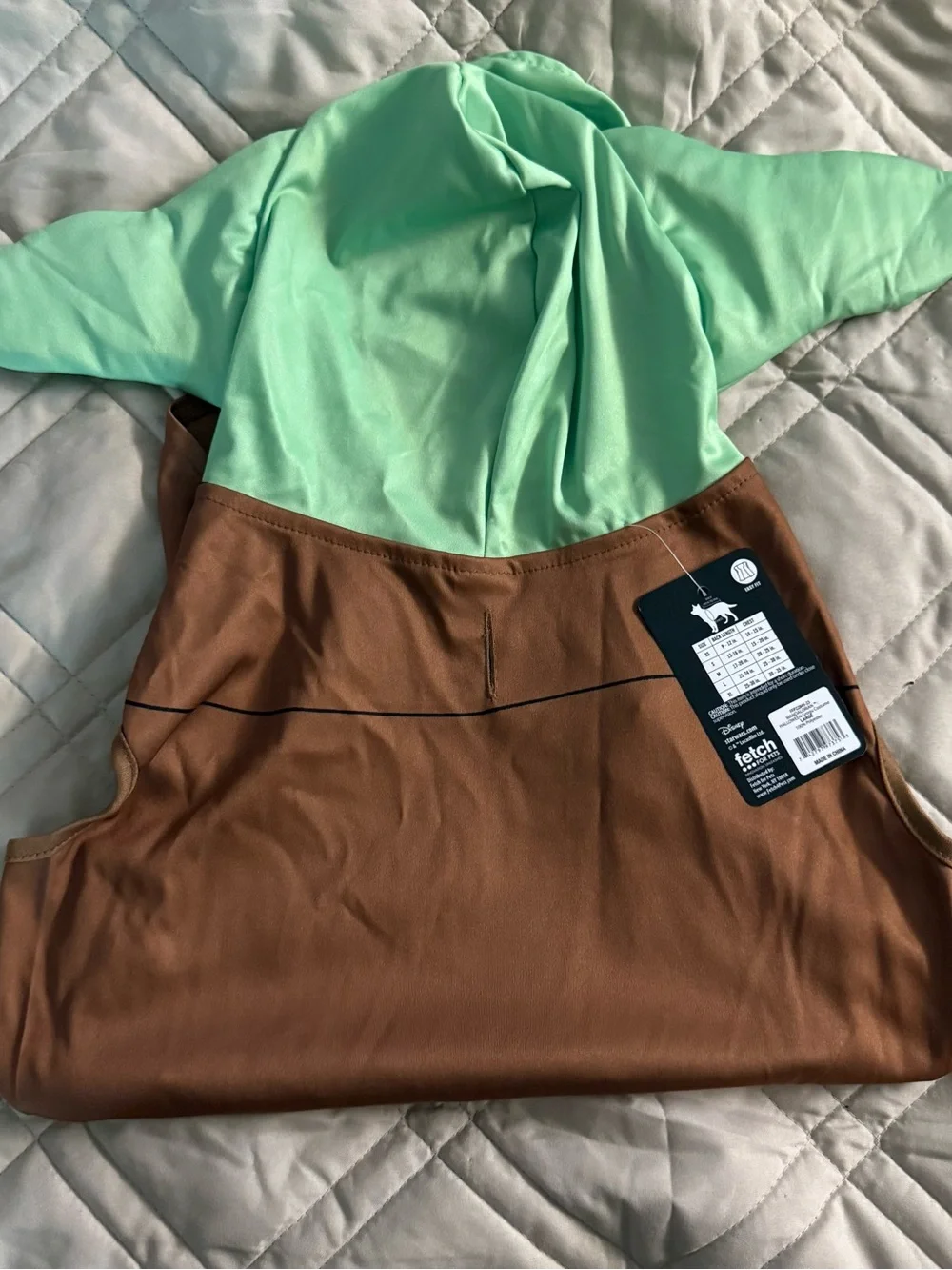 NWT Yoda Dog Costume